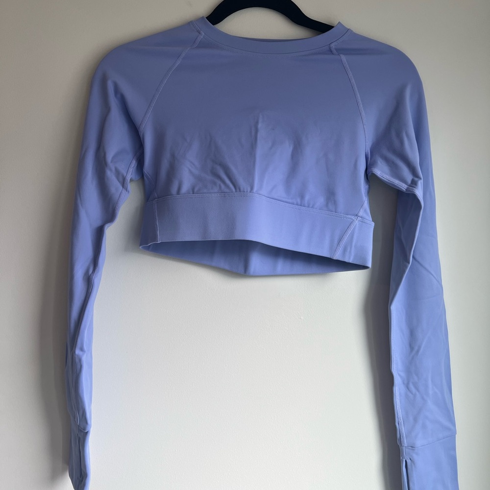 Tala Crop Long Sleeve Top